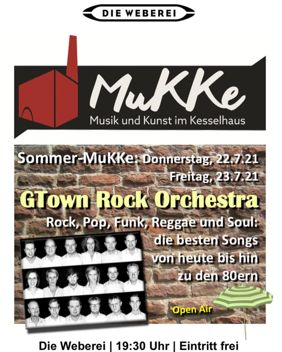 Vorsichtige Vorfreude ist angesagt... 😇😅 Wir dürfen Euch von einem offiziellen Termin erzählen! Und wir sind hoffnungsvoll, dass wir Euch alle am 22. und 23. Juli 2021 wiedersehen dürfen... und dann feiern wir gemeinsam das Leben & die Musik! ♥️ 🎶 🍻 Danke @webereimukke und @dieweberei_guetersloh! Wir freuen uns schon sehr!!! 😊
-
-
-
#livemusic #gtownrockorchestra #diewebereigütersloh #mukke #live #bigband #backonstage #gütersloh #happy #normalität #baldgehtswiederlos #hoffnungsvoll