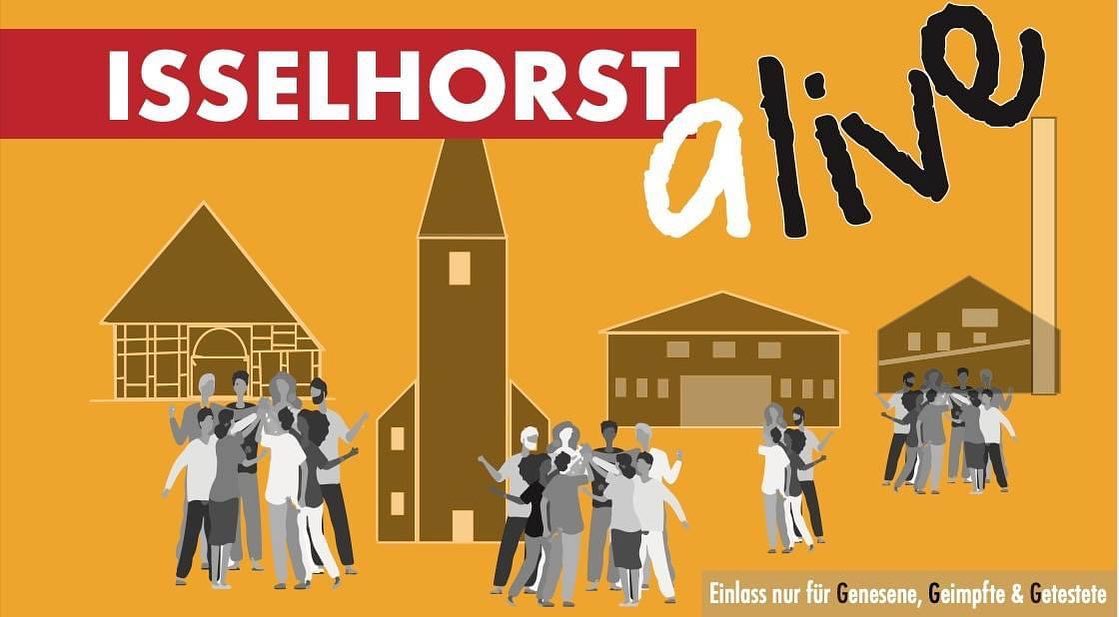 Der Countdown läuft… 🎶 Wir freuen uns unglaublich in diesem Jahr noch ein weiteres Mal mit Euch feiern zu dürfen. 🥳
Und das schon ganz bald: Isselhorst aLive findet am Samstag, 18. September 2021 ab 15 Uhr mit vielen unterschiedlichen Veranstaltungen und Aktivitäten statt. Wir stehen ab 19:30 Uhr für Euch auf der großen Bühne und sind gespannt, ob Ihr mit dem unglaublichen Publikum des Kattenstrother Weinmarkts mithalten könnt. Wir sind aber guter Dinge erneut einen wunderschönen Partyabend mit Euch zu erleben! 😛❤️ Wer ist dabei? Schreibt gern in die Kommentare ⬇️ Wir freuen uns auf Euch! #gtownrockorchestra #livemusic #isselhorstalive #coverband #isselhorst #gütersloh #kirchplatzisselhorst #music #bigband #fckcorona #ohneunswirdsstill #zusammenhalten #vorfreude #genesen #getestet #geimpft @dhv_isselhorst